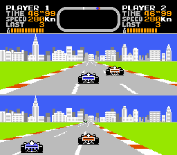 Final Lap screenshot 4 for Famicom